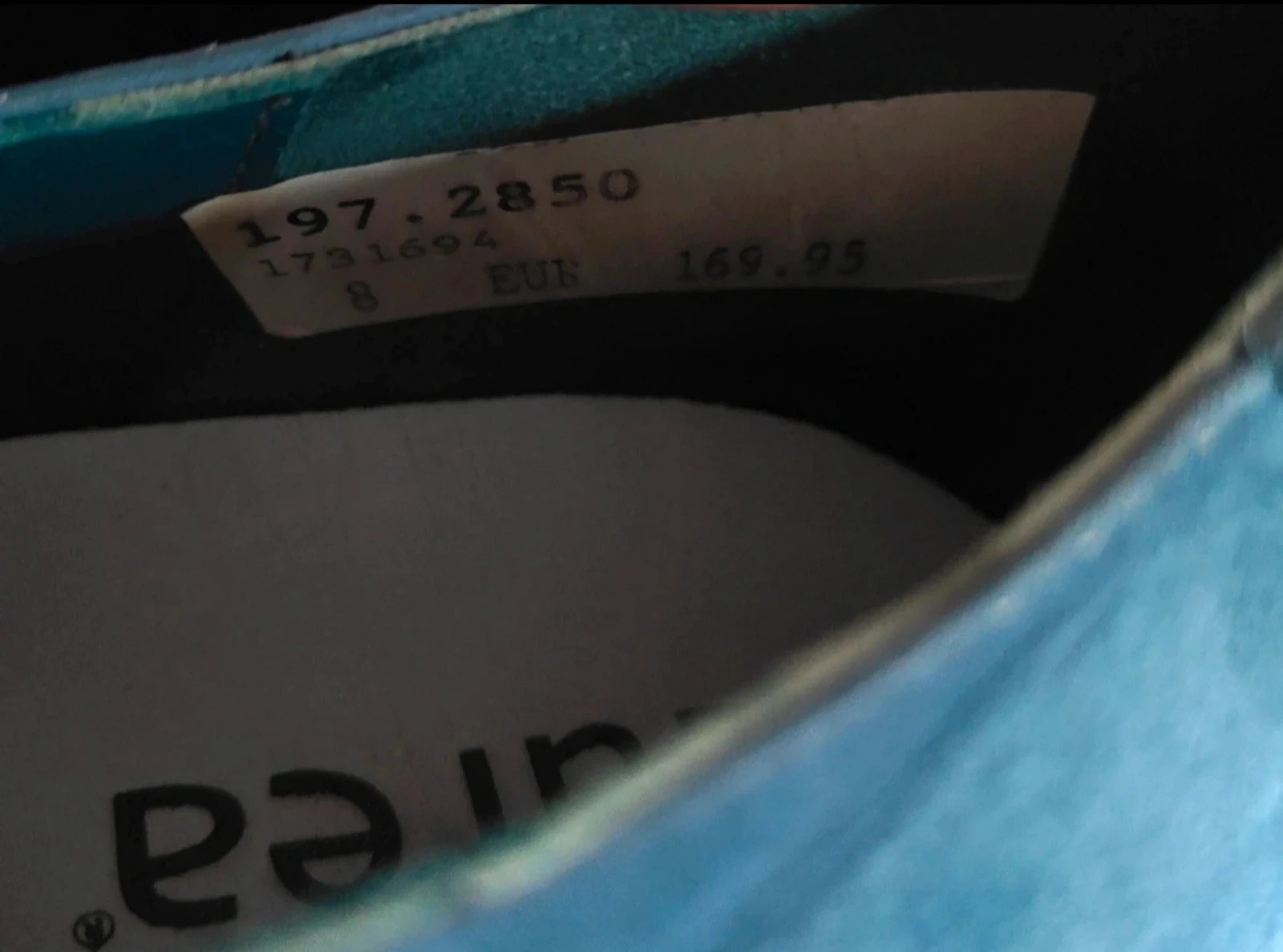 Azul ante Mary Jane/zapatos de cinta Durea talla 42 – photo 5